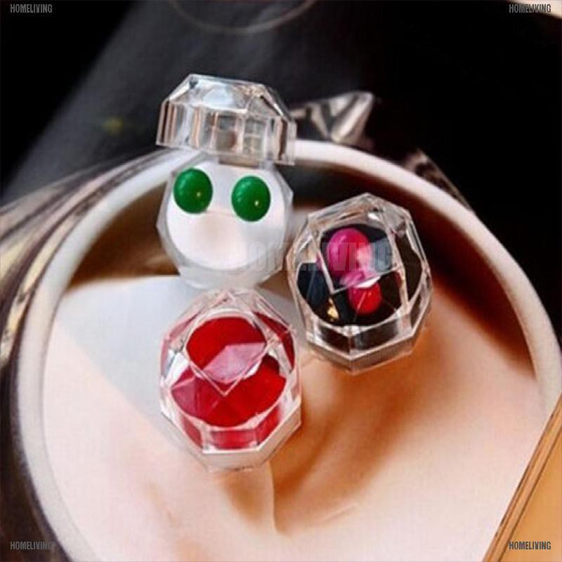 1 Hộp Acrylic Trong Suốt Trưng Bày Nhẫn