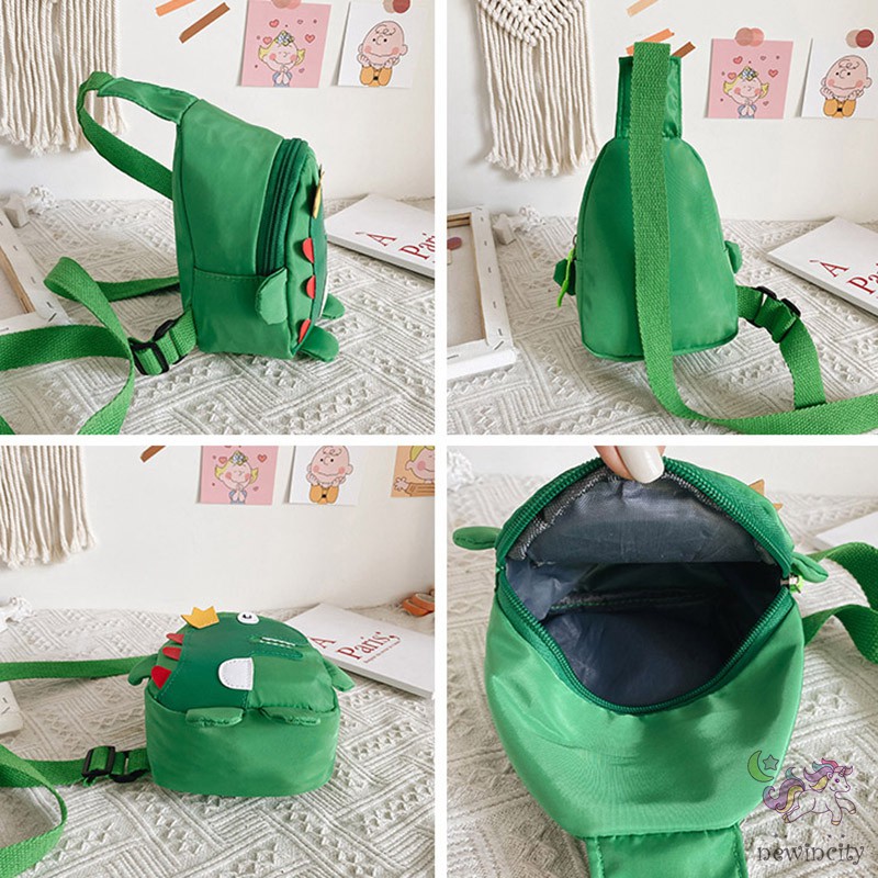 Túi Xách Hình Khủng Long Hoạt Hình Đáng Yêu Dễ Thương Cho Bé