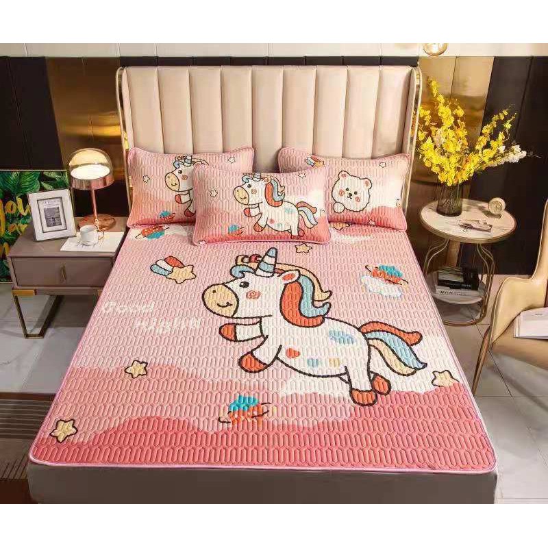 CHIẾU ĐIỀU HOÀ CAO SU NON LATEX 5D  LÀM MÁT - PONY HỒNG