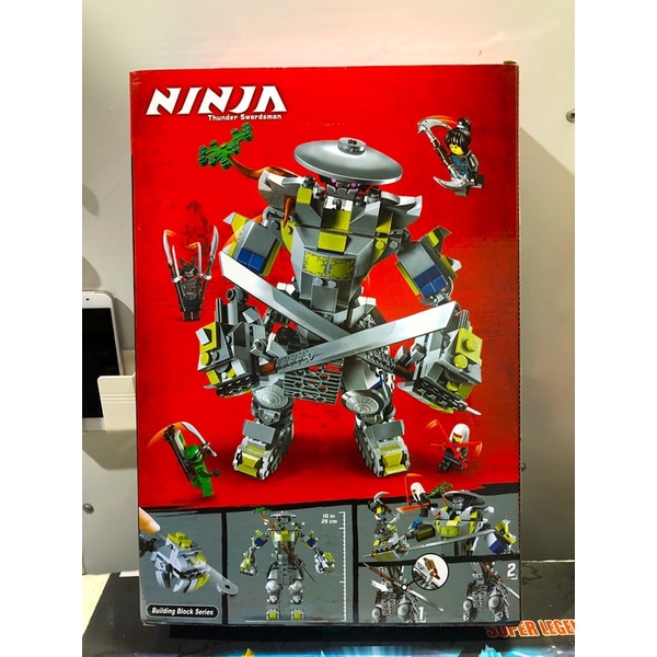 Lắp Ráp nonlego ninjago robot oni titan - Bela 10937