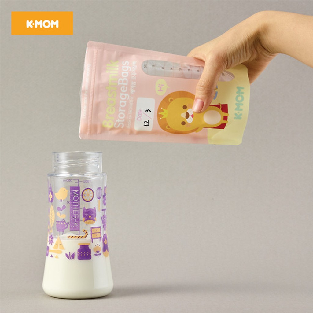 Túi Trữ Sữa K-MOM Hàn Quốc (lẻ 1 cái) 200ml