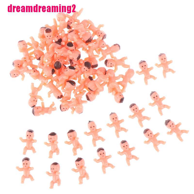 Bộ 10 / 20 / 60 Mô Hình Đồ Chơi Mini Bằng Nhựa Kích Thước 2.5