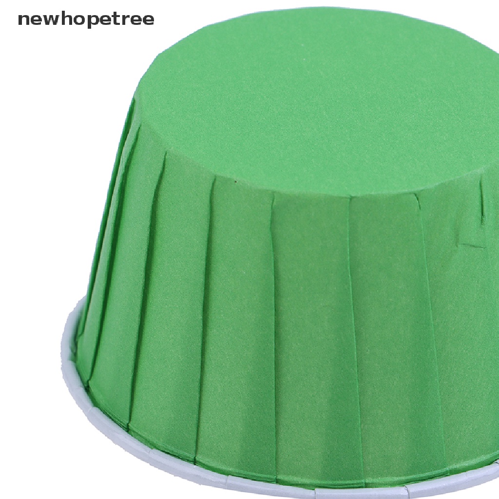 newhopetree 50 Pcs Muffin Cupcake Liner Cake Wrappers Baking Cup Tray Case Pastry Tools OIK