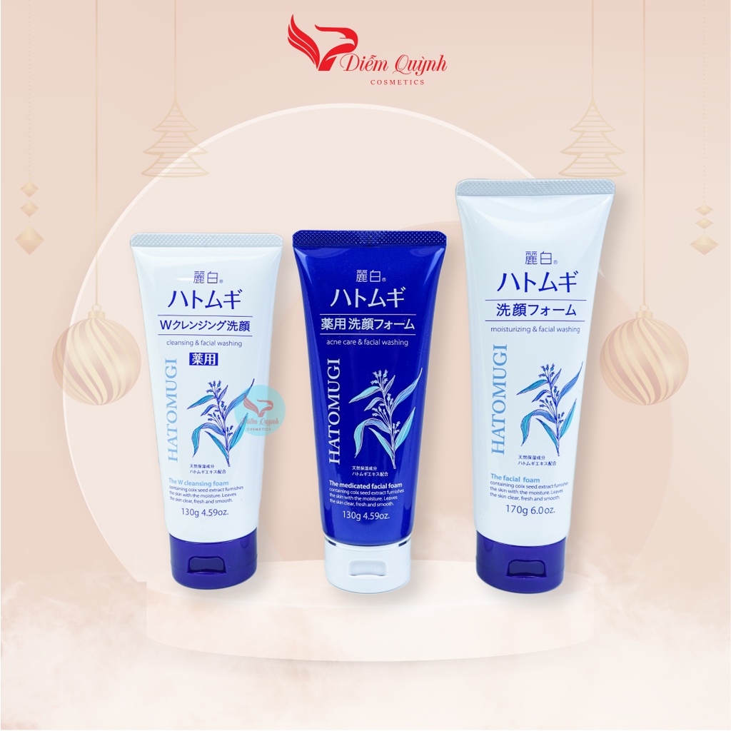 Sửa rửa mặt ý dĩ Hatomugi Naturie Nhật Bản