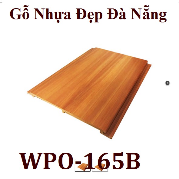 Gỗ composite giá rẻ mã WPO-165B (500K/m2), gỗ nhựa giá rẻ Đà Nẵng