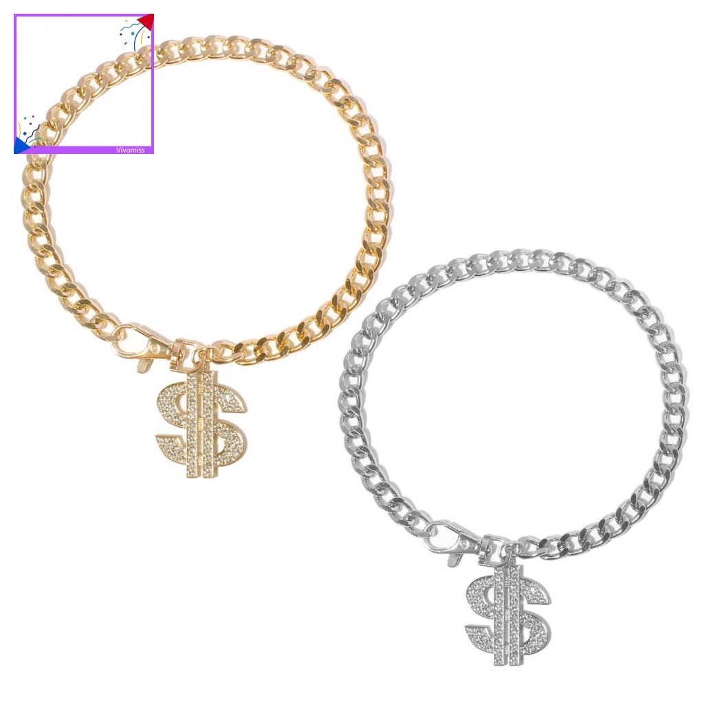 Vòng Cổ Chuỗi Xích Trang Trí Lâu Trôi Dành Cho Thú Cưng