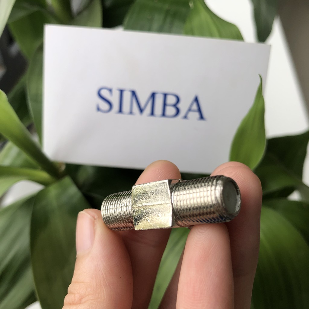 2 cái rắc giắc chi cáp tivi truyền hình không dùng bộ chia SFZ158, Hãng ZG, hàng chính hãng loại tốt