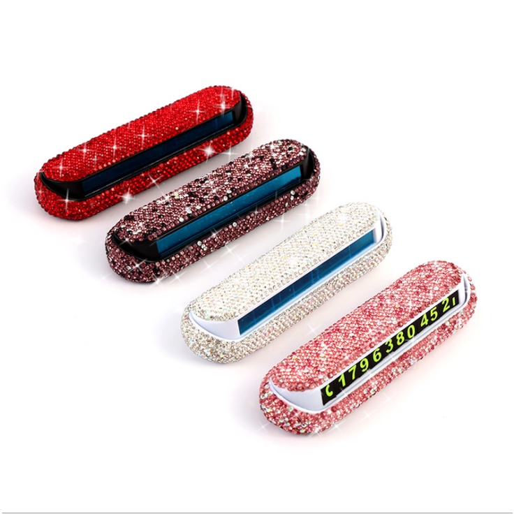 Bảng số điện thoại đính kim cương giả ấn tượng độc đáo