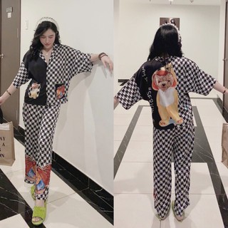 [Đồ Ngủ] Đồ Ngủ Pijama Cực Mát Nữ