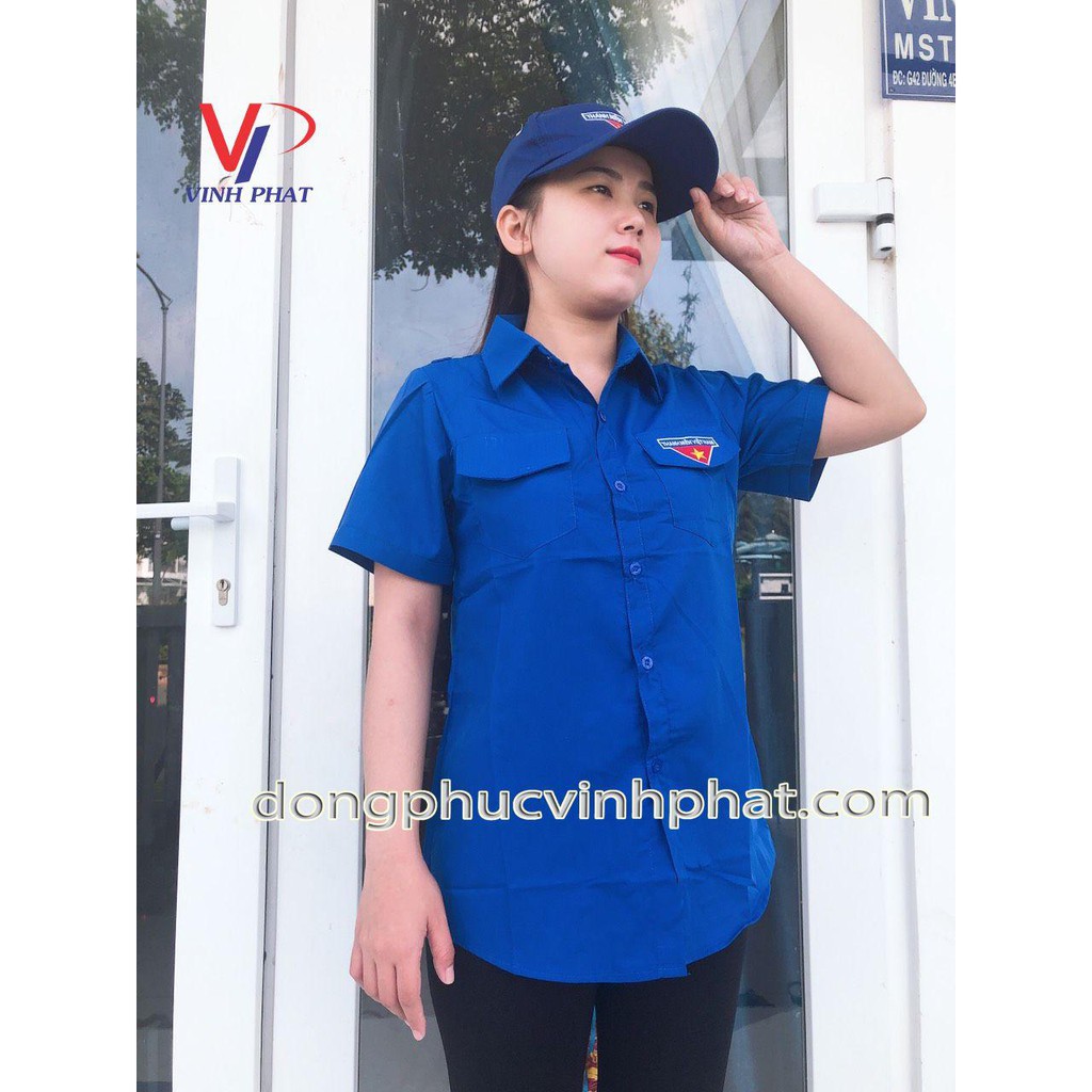ÁO SƠ MI ĐOÀN THANH NIÊN TAY NGẮN | BigBuy360 - bigbuy360.vn
