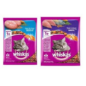 2 gói thức ăn mèo whiskas gói 400gr