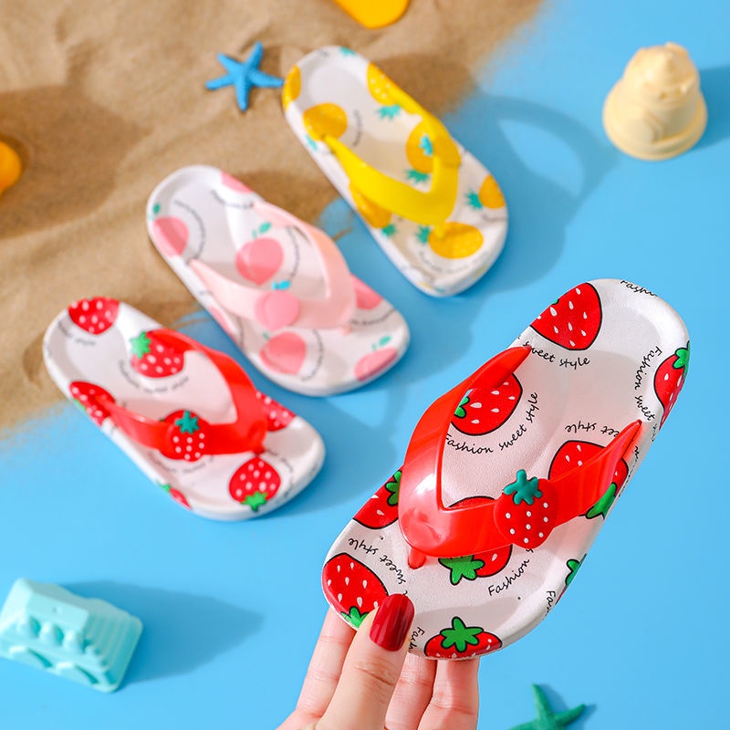 Dép Xỏ Ngón Chống Trượt Thoải Mái Thời Trang Mùa Hè Cho Bé Gái