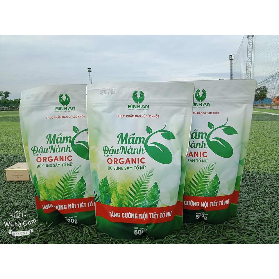 Mầm Đậu nành Organic - Thực phẩm bổ sung - Chính hãng công ty Bình An