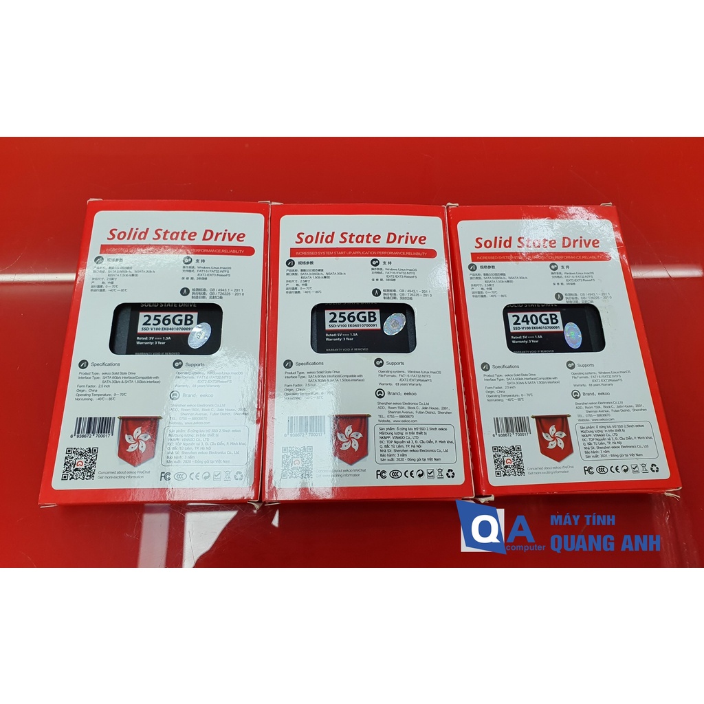 Ổ cứng SSD 120GB , 240GB , 256GB SATA 3 - NEW - CHÍNH HÃNG - BẢO HÀNH 3 NĂM | BigBuy360 - bigbuy360.vn