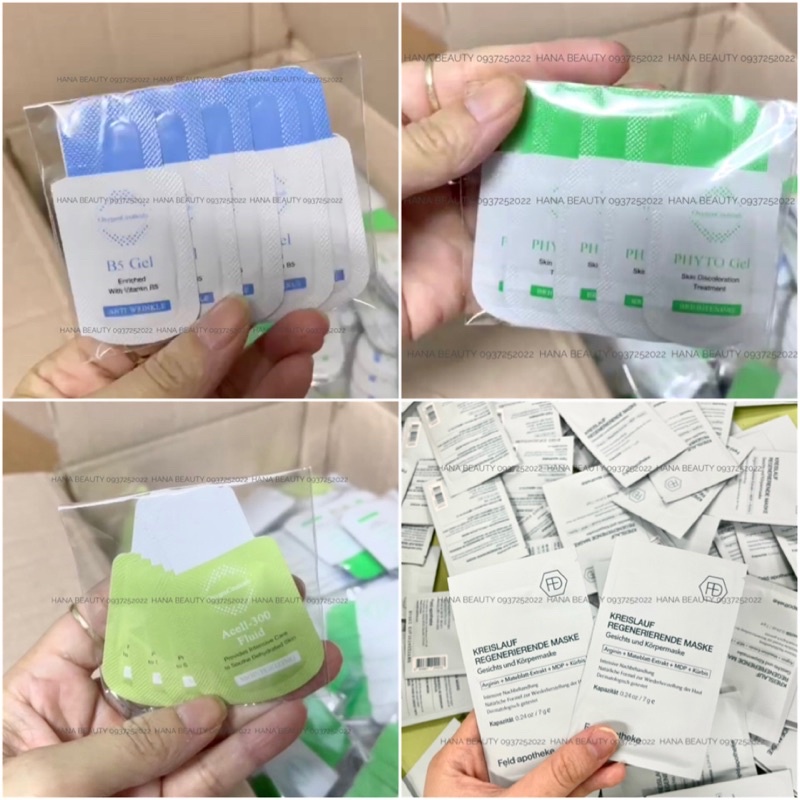 Combo 5 gói mini 1ml  của hãng #Oxygen cho chị em thử trãi nghiệm