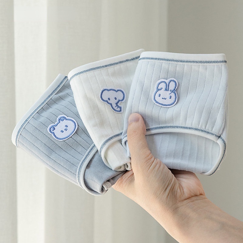 Quần lót cotton TAKETALK thoải mái in họa tiết hoạt hình dễ thương dành cho nữ