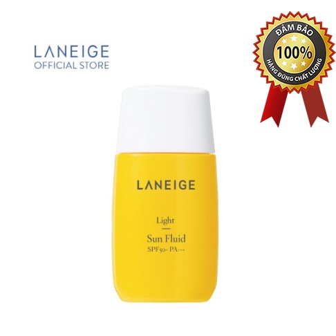 Kem chống nắng dạng lỏng cho da dầu & da hỗn hợp [Laneige] Light Sun Fluid SPF50+ PA+++ 50ml