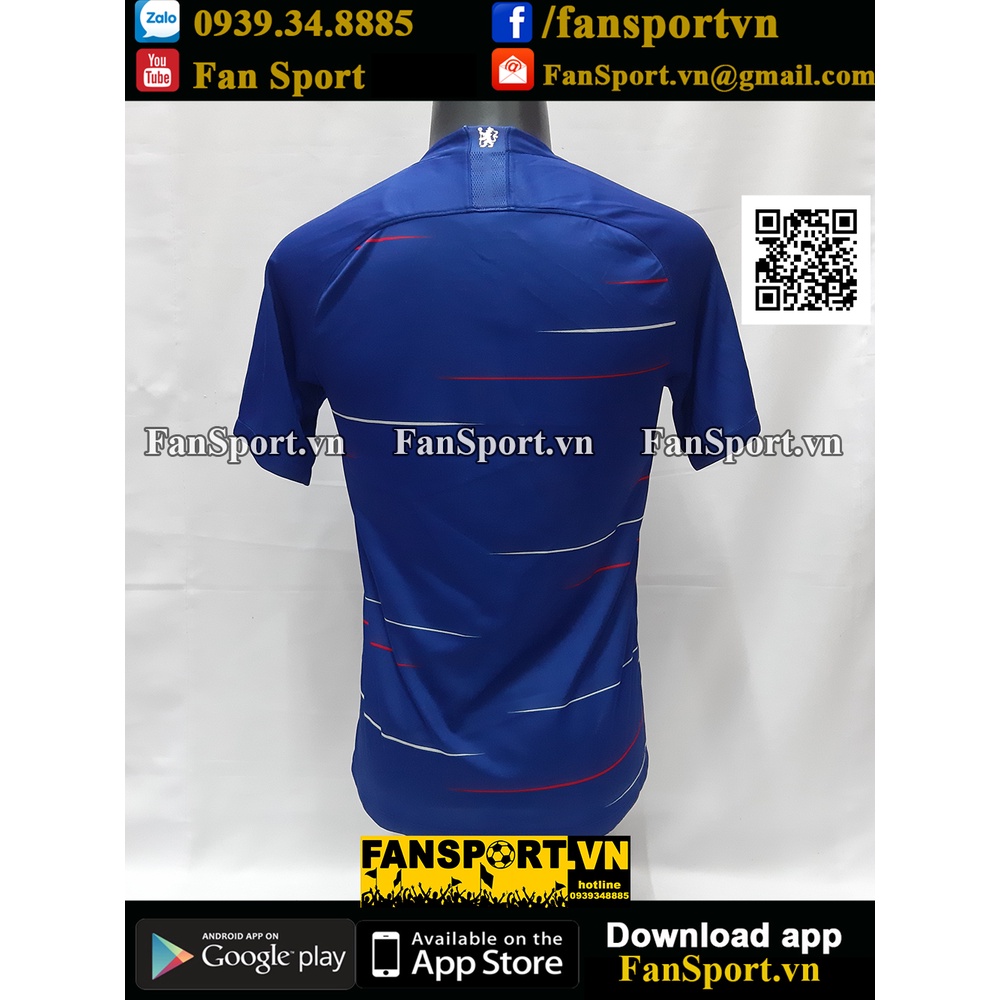 Áo đấu bóng đá Chelsea 2018 2019 home shirt jersey blue 919009-496 Nike