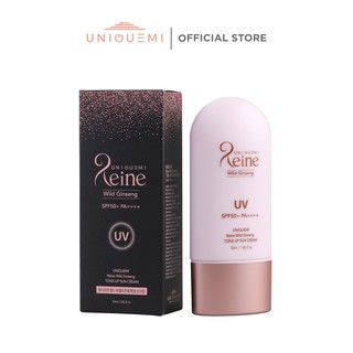 Kem chống nắng nâng tone chiết xuất từ nhân sâm Uniquemi Reine Wild Ginseng Tone-up Sun Cream SPF50+/PA++++ 55ml