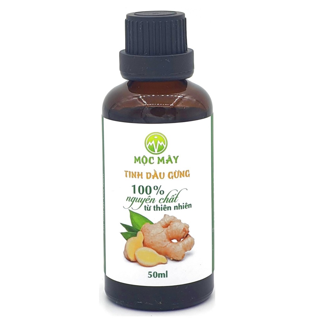 Tinh dầu gừng 50ml nguyên chất từ thiên nhiên có kiểm định