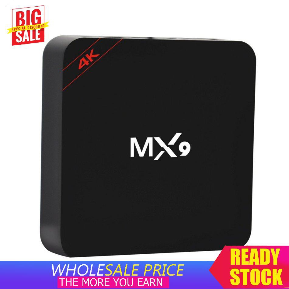 Thiết Bị Chuyển Đổi Tv Thường Thành Smart Tv Mx9 5g 4k Tv Box 1.2ghz