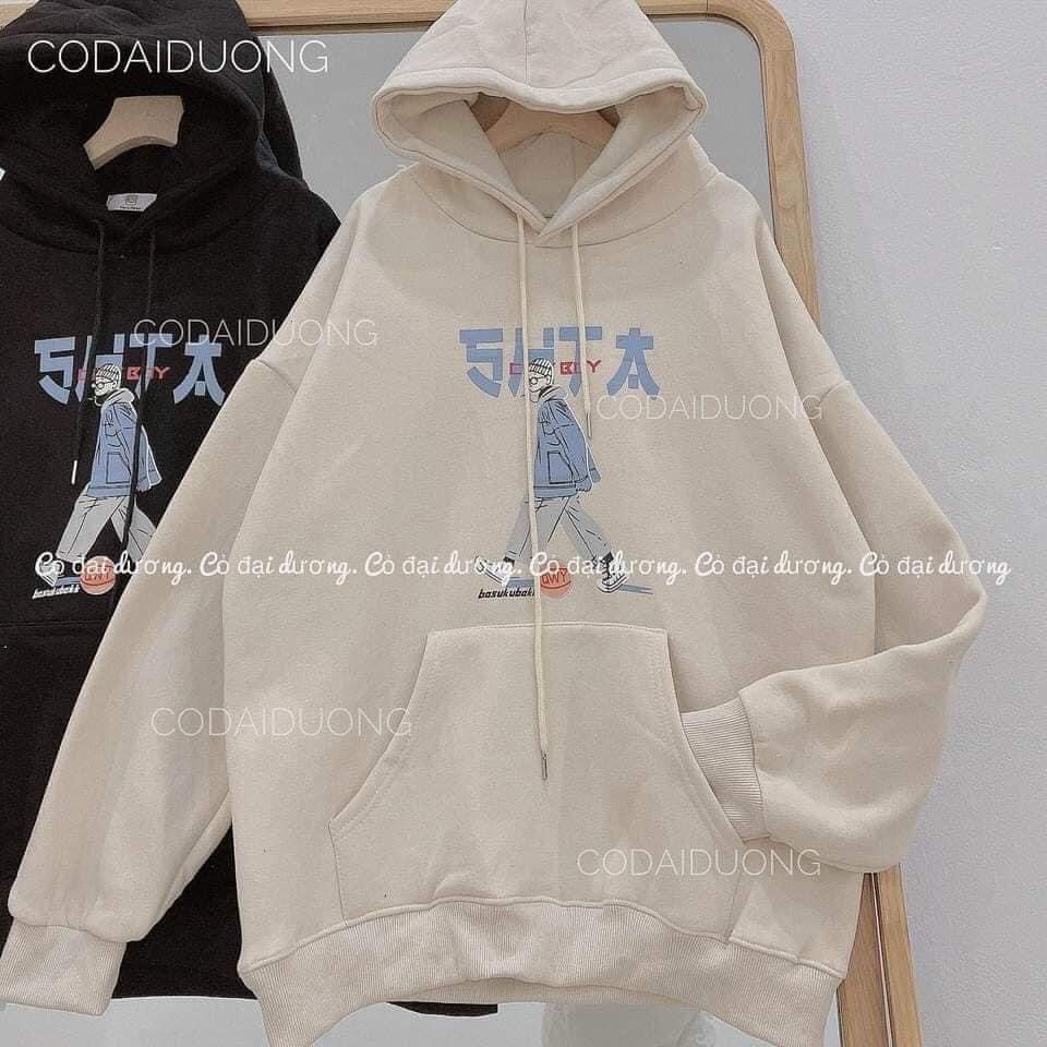 Áo Hoodie Nam Nữ Chữ Nhật Chất Nỉ Cotton From Rộng Nhiều Màu, Áo Hôdie Nữ | BigBuy360 - bigbuy360.vn