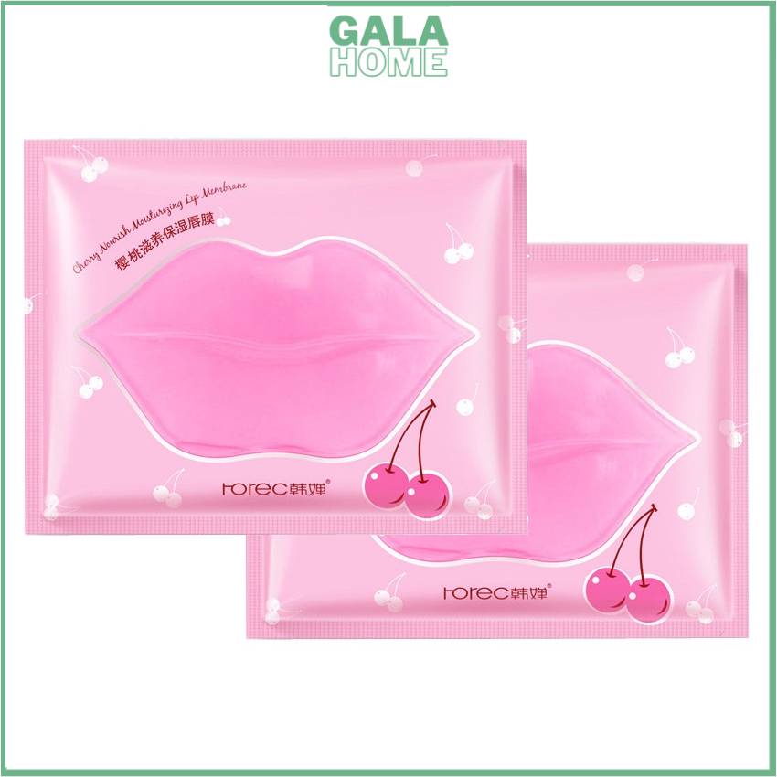 Mặt nạ dưỡng môi collagen nội địa trung biaqua,images giảm thâm môi làm mềm môi GALA HOME