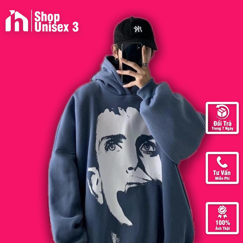 Áo hoodie, áo nỉ siêu ấm mũ 2 lớp kèm ảnh thật