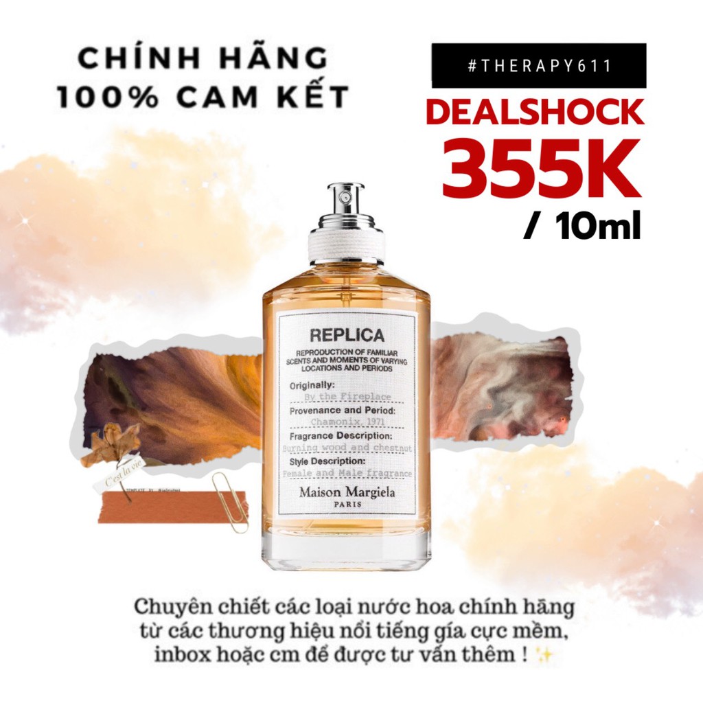 [𝗦𝗔𝗟𝗘]..::✨Nước hoa Replica By The Fireplace | BigBuy360 - bigbuy360.vn