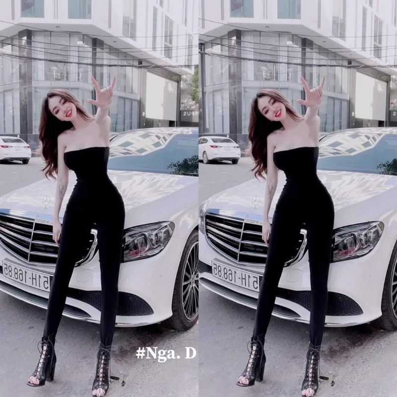 Jum ống ôm cúp ngực tôn dáng
