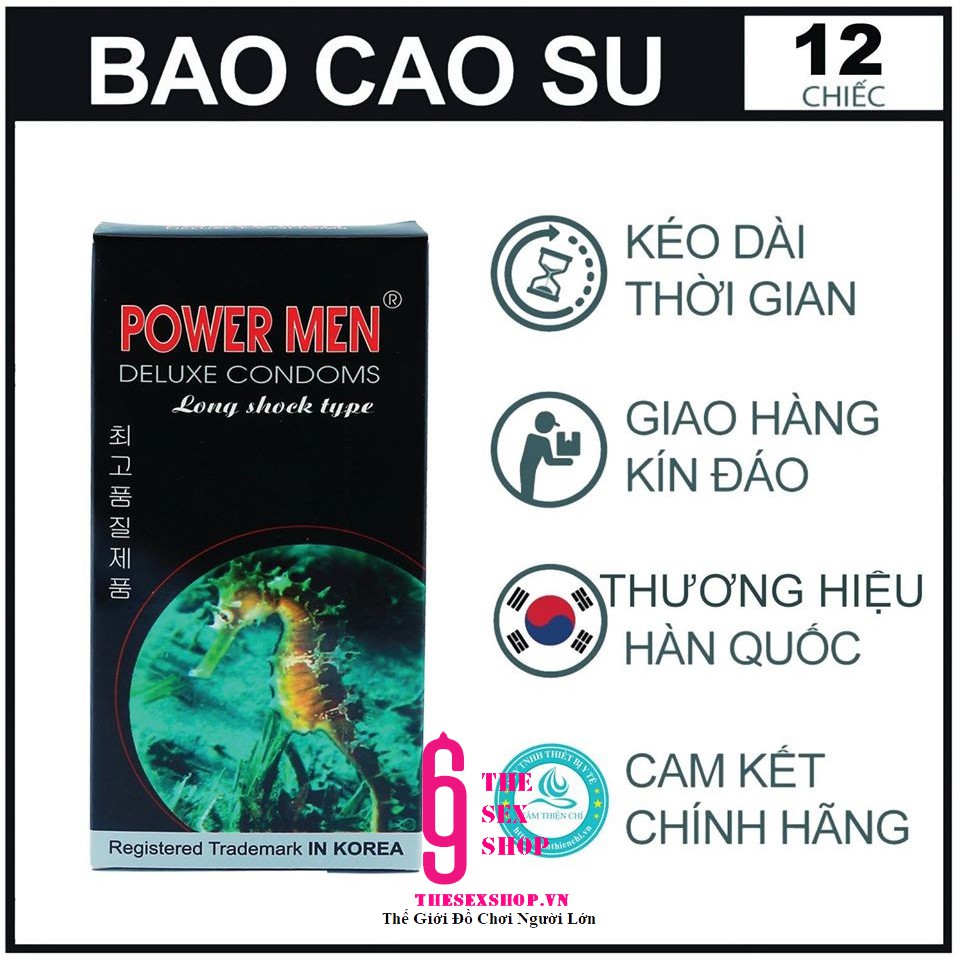 BCS Kéo Dài Thời Gian – Power Men Cá Ngựa