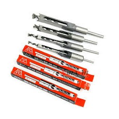 Mũi đục mộng vuông 6 / 8 / 9.5 / 12.7 / 15.9 / 9MM - Mt'ng Shan Chisel Set - Tổng kho đồ kim khí Hà Nội