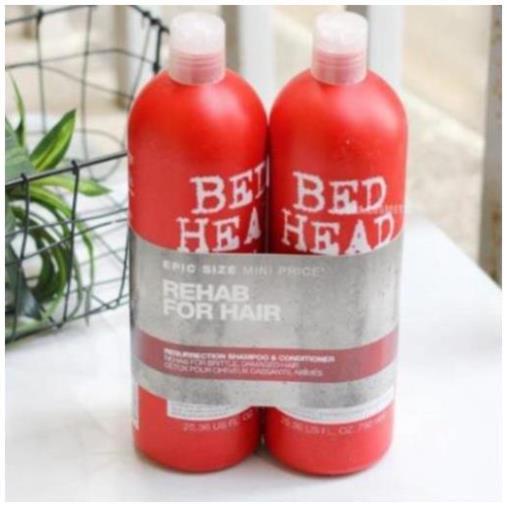 Cặp Dầu Gội - Xả TIGI Bed Head Màu Đỏ Siêu Mượt Tóc Loại 750ml [ SALE MẠNH ]