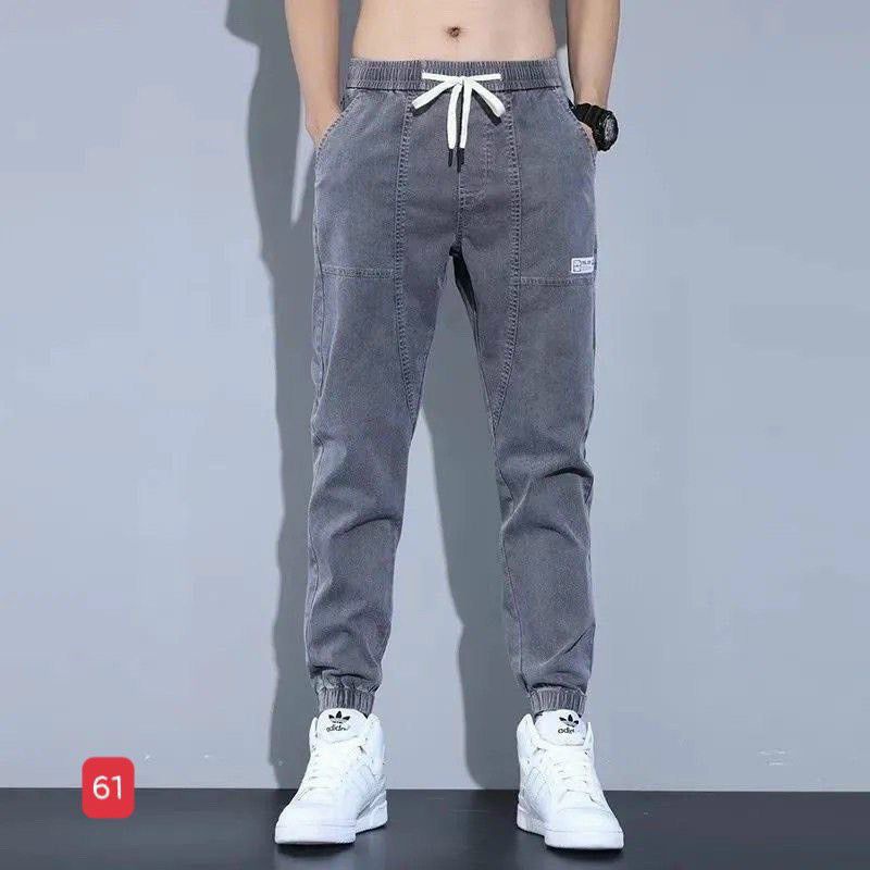 Quần jean nam bo lưng giây thun óng bo dáng chuẩn kiểu dáng mới lạ rất Hot trend được nhiều người tìm mua