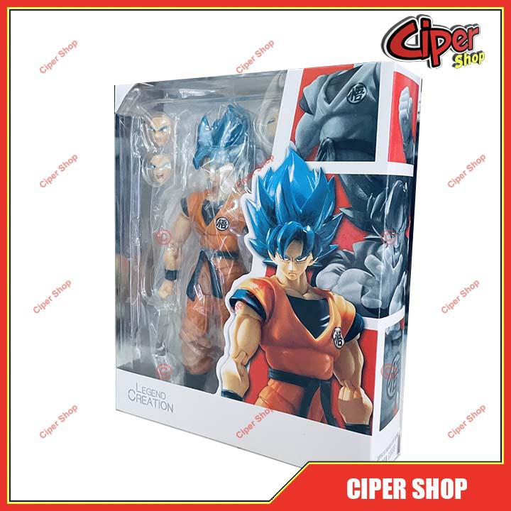 Mô hình Son goku Blue Khớp - Figure Action Goku Blue SHF