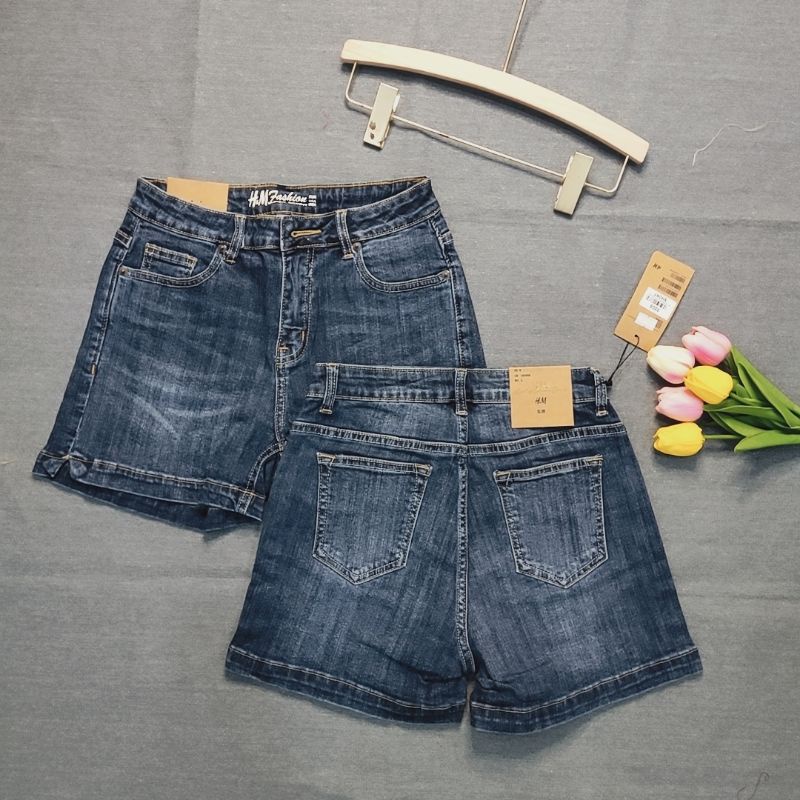Quần short jean nữ chất xịn co giãn siêu cá tính