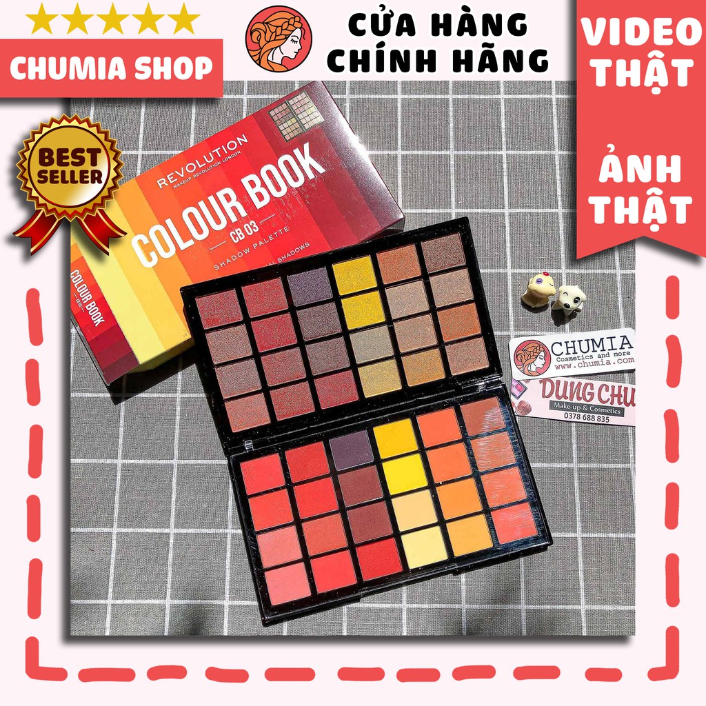 Phấn mắt REVOLUTION Beauty Colour Book - CB 03 - chumia