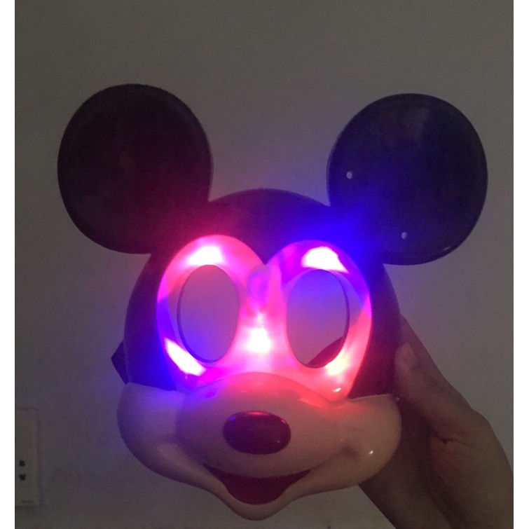 Mặt nạ Mickey hát nhạc đèn LED