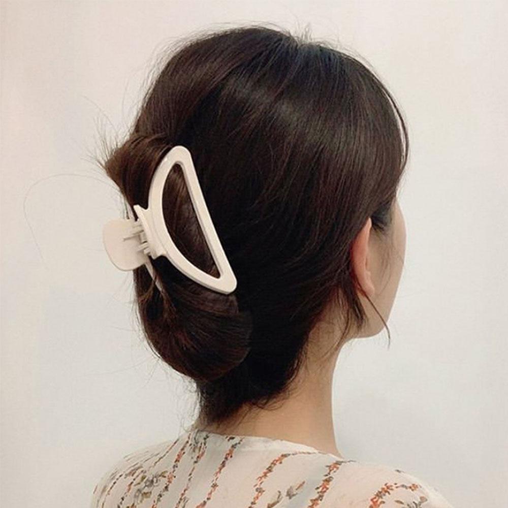 Kẹp Tóc Càng Cua Acrylic Cỡ Lớn Thời Trang Cho Nữ WMES15H