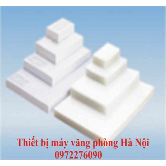 Giấy ép plastic khổ ép chứng minh thư và bằng lái xe - 77x113mm