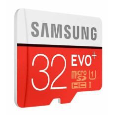 Thẻ nhớ MicroSDHC Samsung Evo Plus 32GB UHS-I U1 95MB/s kèm adapter box Anh - Model 2018 (Đỏ)