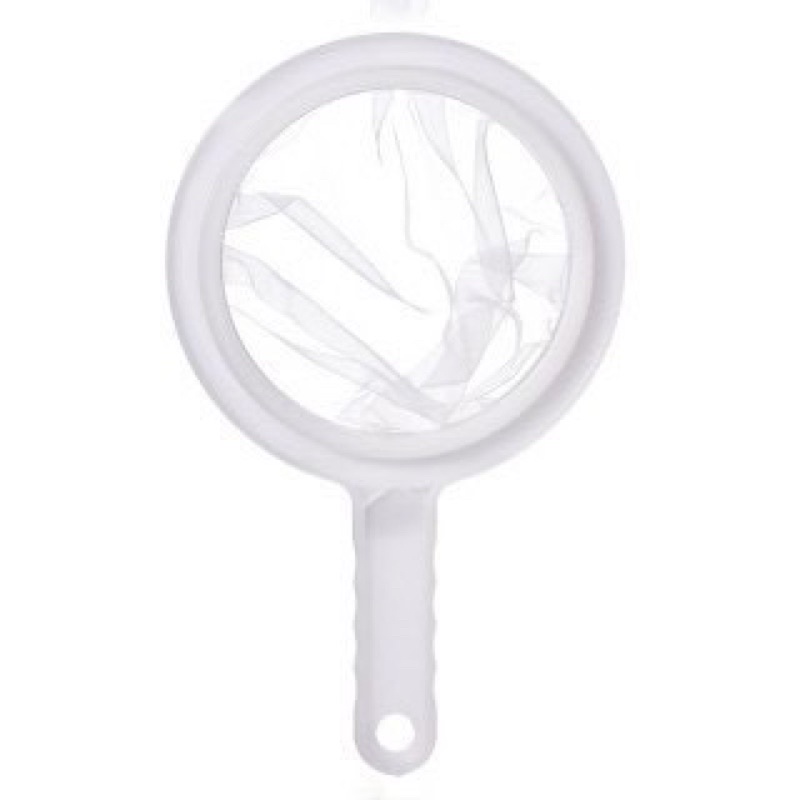 Dụng cụ lọc thực phẩm, rây nhựa lưới lọc trà, sữa đậu nành, rây cháo, lọc thức ăn cầm tay đa năng, tiện lợi nhỏ gọn.