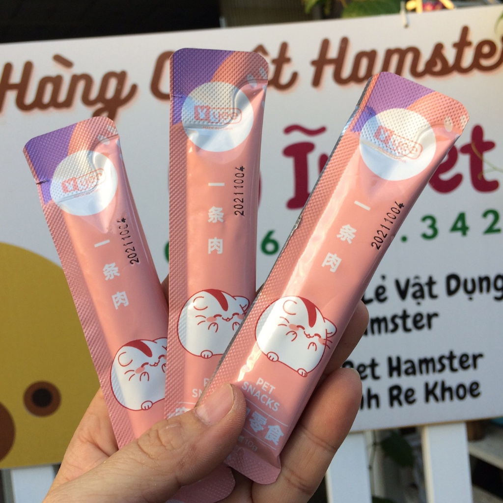 Gel dinh dưỡng cho hamster YEE hồng, nâu, xanh dương, tím