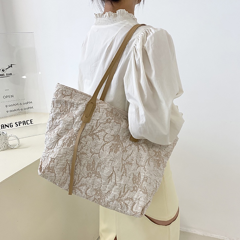 Túi xách tote IELGY đeo vai sức chứa lớn đơn giản cá tính giản dị thịnh hành cho nữ