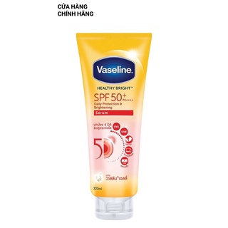 Sữa dưỡng thể Vaseline 50x SPF 50++ 320ml giúp cấp ẩm, dưỡng da mềm mịn