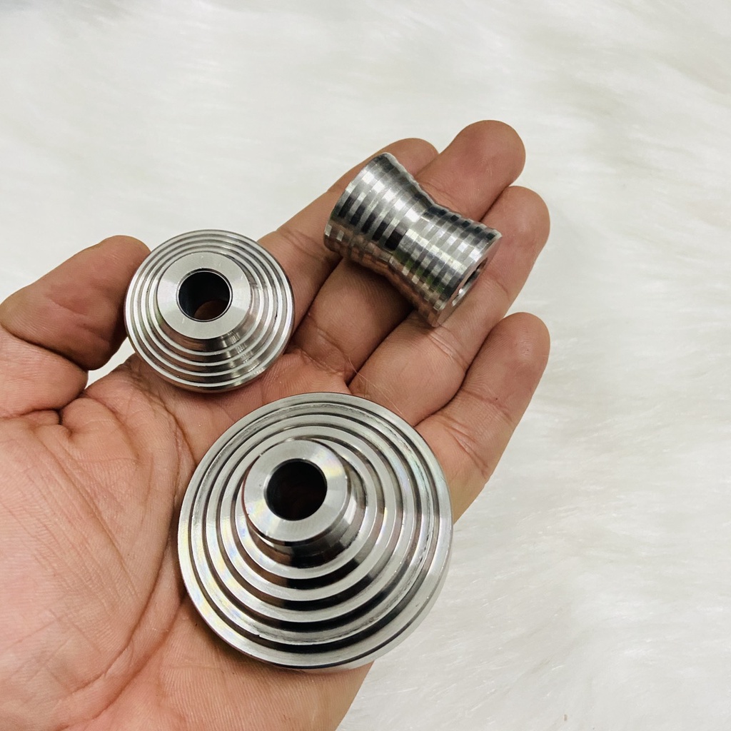 ( Jupiter Trước Đĩa ) Bộ chụp cóc công tơ mét kèm canh đĩa bánh trước sau inox 304 bao sáng bóng