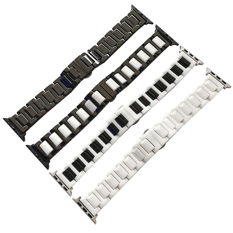 Dây đeo bằng gốm cho đồng hồ thông minh Apple Watch Series 7/6/se/5/4/3/2/1 41mm 45mm 38mm 42mm 40mm 44mm