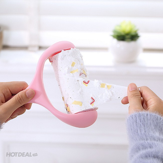 Cây Lăn Bụi Kèm 3 Lõi Siêu Dính, Tiện Lợi - Cây Lăn Bụi Quần Áo, Ga Giường, Ghế Sofa - Gd010