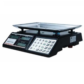 Cân điện tử tính tiền 40kg có 2 màn hình trước sau