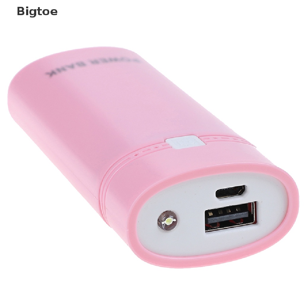 Cục Sạc Dự Phòng USB 2x18650 Với Hộp Sạc